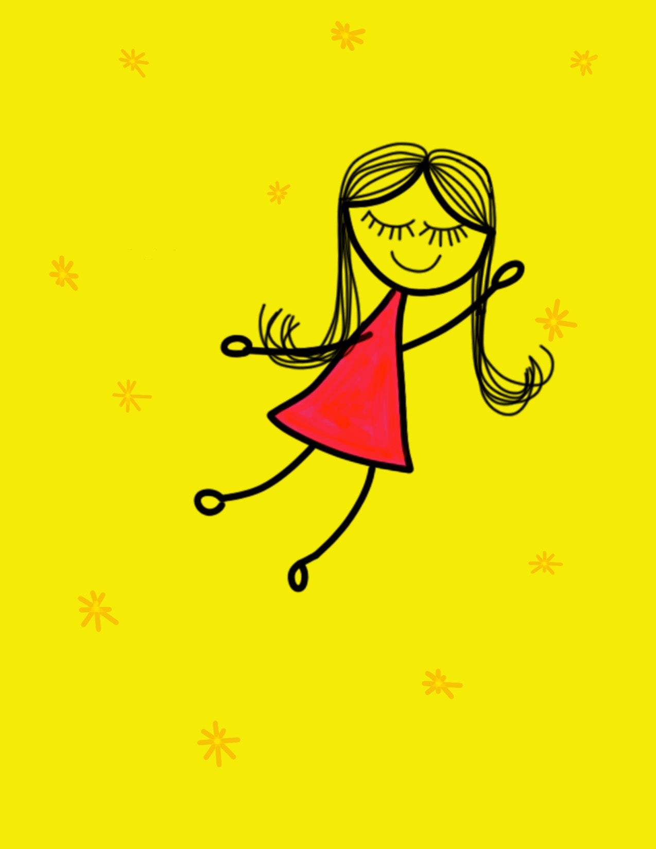 Happiness Greeting Cards