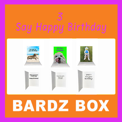 Bardz "12 Pack" Box - Get 12 assorted cards - 25% per card discount applied to price