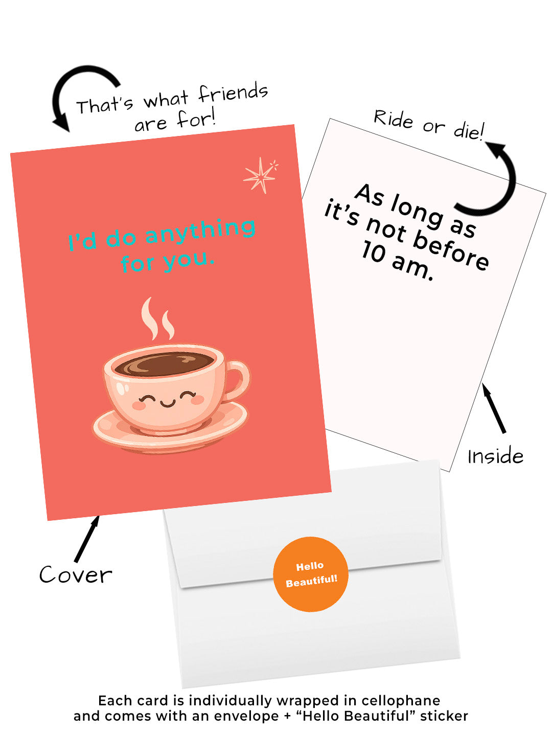 A Funny Friendship Card – I’d Do Anything for You | Bardz