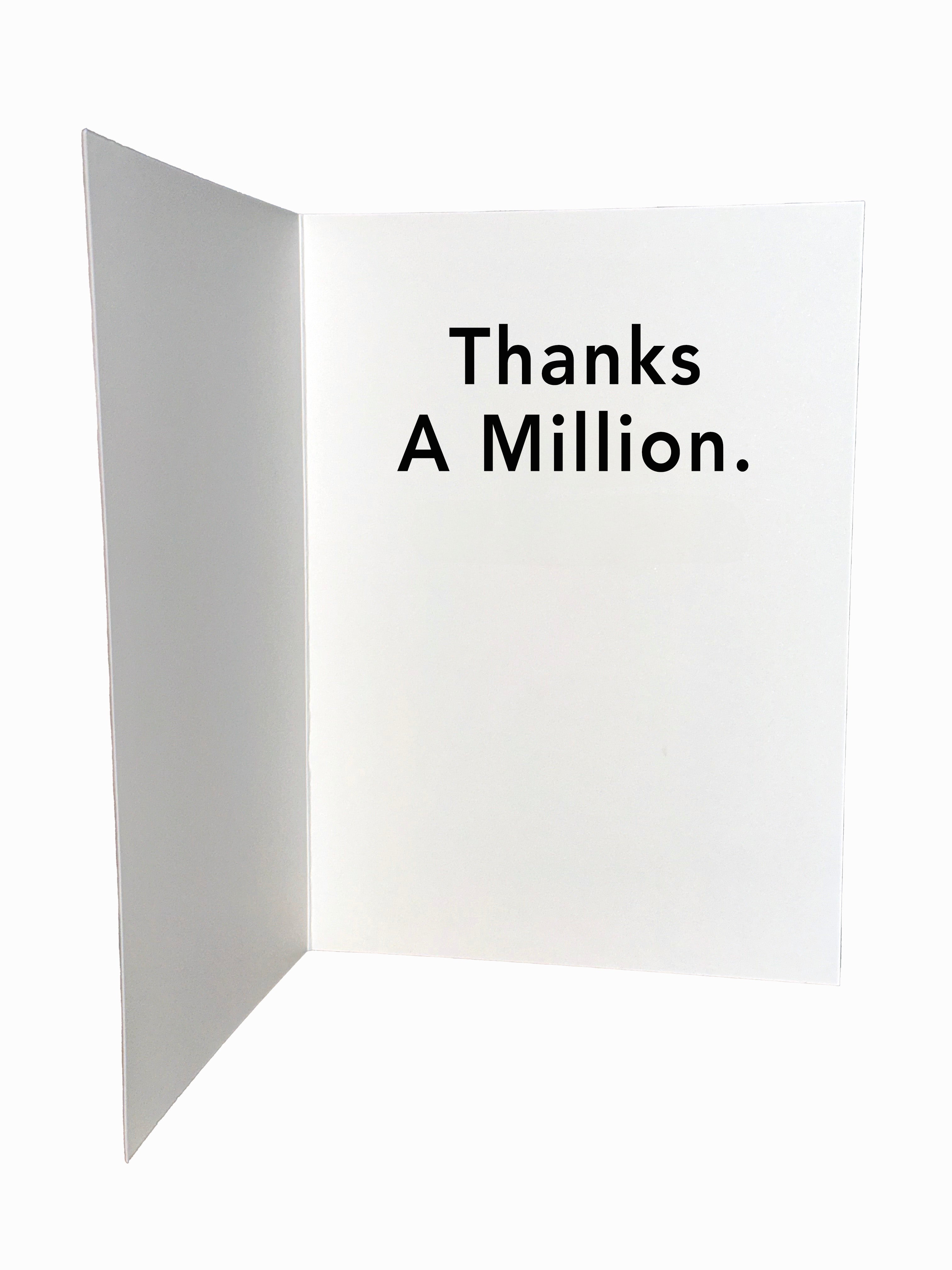 Thanks A Million. - Arizona Desert Flower